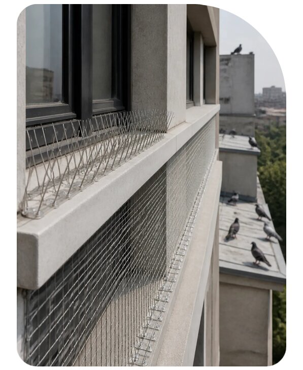 Защита от птиц в Угличе недорого от 5210 р. | Сенат-Глч